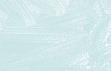 Grunge texture. Distress blue rough trace. Curious