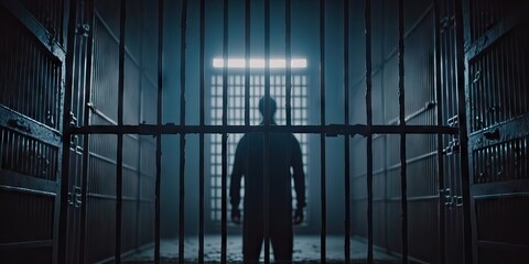 chained and fenced - seeking freedom from human trafficking, generative AI