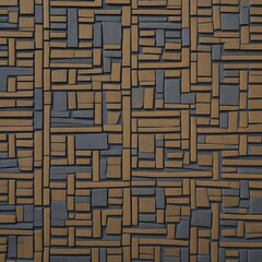 Texture of wall tiles, created with generative ai.