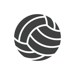 volleyball icon design vector template