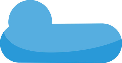 blue cloud scape illustration