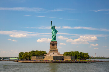 statue of Liberty at the new york city 