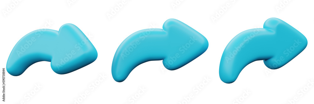 Poster 3d illustration share icon for creative user interface web design symbol