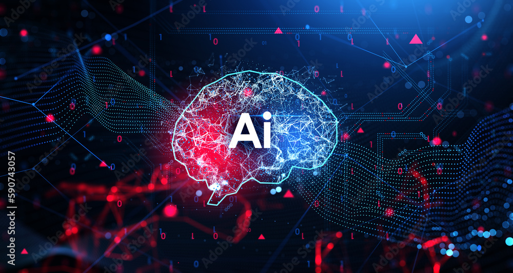 Poster artificial intelligence and machine learning interface