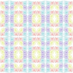 seamless pattern with flowers