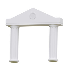 History subject 3d icon element illustration