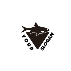Vector fishing logo and illustration. Fishing sports, tournaments, tours and camp badges