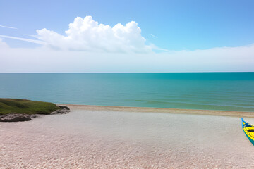 Fototapeta premium Scenic View Of Sea Against Sky