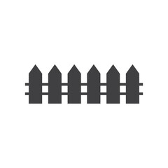 Fence vector icon. Fence flat sign design. Fence symbol pictogram. UX UI icon