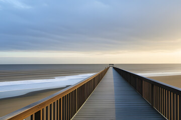 Obraz premium Am alten Ostanleger auf Wangerooge