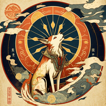 大口真神　大神　天の川　原画　F0号 大口真神 Images – Browse 53 Stock Photos, Vectors, and Video