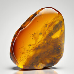 Mystique of  Amber stone in an ai generated illustration