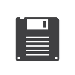 Floppy disk icon. Diskette flats ign design. Floppy disk save symbol pictogram. UX UI icon
