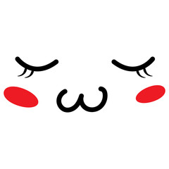 emotional smiley face,eye mood