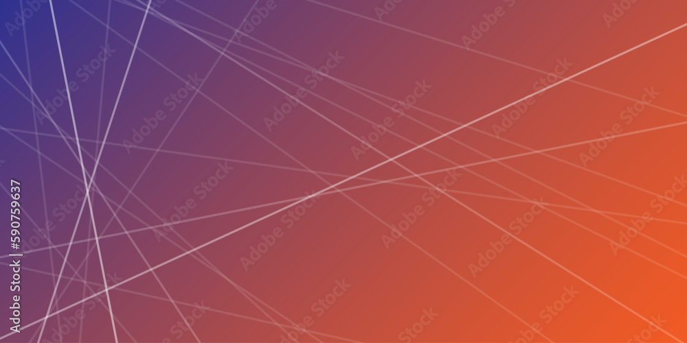 Poster colorful modern style triangle shaped geometric lines pattern - abstract futuristic gradient vector 