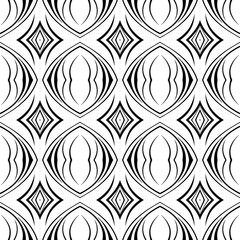 The black seamless pattern background creates a sleek and sophisticated look for any project or design.
