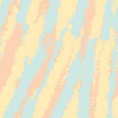 Pastels Abstract Zebra textured Seamless Pattern