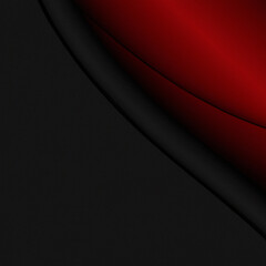 Red black gradient color bright beautiful abstract background with dark and light stains and smooth shadows. Delicate background or template for ad. Copy space layot. Diagonal lines