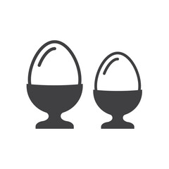 Egg vector icon. Egg sign design. Egg flat symbol. EPS 10 pictogram symbol