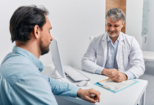 Consultation with urologist-andrologist to man patient and his male reproductive system and sperm health. Andrology