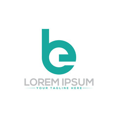 BE logo design Unique and modern © Mamun