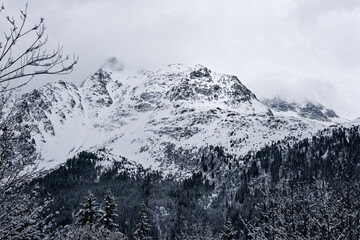 Fototapeta na wymiar Paysage alpin