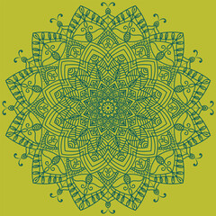 mandala background with ornament