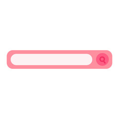 Obraz premium Search Bar Vector