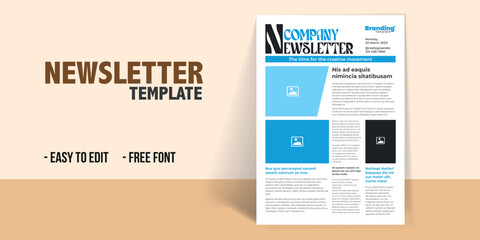 Minimalist Company Newsletter