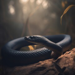 king cobra the world's most dangerous snake in the wild generative ai