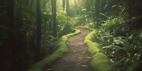Wandering through the Lush Rainforest: A Path Less Traveled