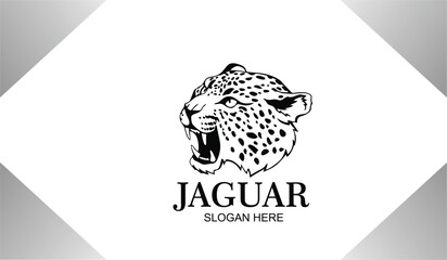 Free vector logo design jaguar icon illustration © Wijack