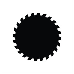 Industrial saw vector icon. Saw flat sign design. Saw symbol pictogram. UX UI icon
