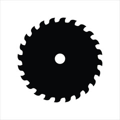 Industrial saw vector icon. Saw flat sign design. Saw symbol pictogram. UX UI icon