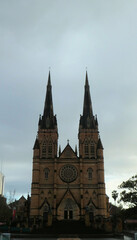 Fototapeta na wymiar St Mary Cathedral in Sydney, Australia
