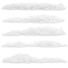 Obraz premium Plie of kitchen salt