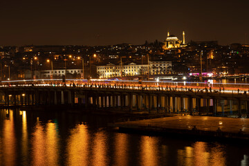 the bridge of galata timelapse