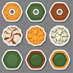 Big set homemade cookie different taste in pastry biscuit