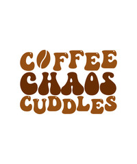 Retro Coffee SVG Bundle, Coffee SVG Bundle, Funny Coffee SVG, Caffeine Queen, Coffee Lovers, Coffee Obsessed, Coffee mug, Cut File Cricut, Retro PNG Bundle, 