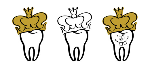 anatomically, anatomy, care, caries, cartoon, clean, clinic, concept, cracked, cracked tooth, crown, cuspid, damage, damage teeth, dent, dental, dentist, dentistry, disease, draw, drawing, enamel, gol - obrazy, fototapety, plakaty