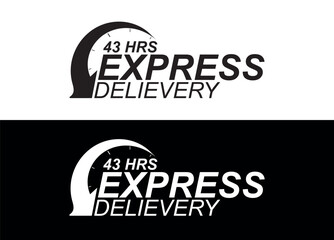 Express delivery in 43 hours. Fast delivery, express and urgent shipping
