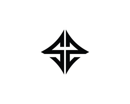 SZ Logo design vector template