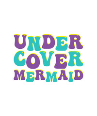 Retro Mermaid SVG Bundle, Retro Mermaid Bundle , Mermaid Silhouette, Shell Png, Dxf, Ep,s Jpg, Mermaid SVG Bundle , Cut Files , Commercial use , Cricut , Clip art ,Retro  Mermaid Tail,Printable, Vecto