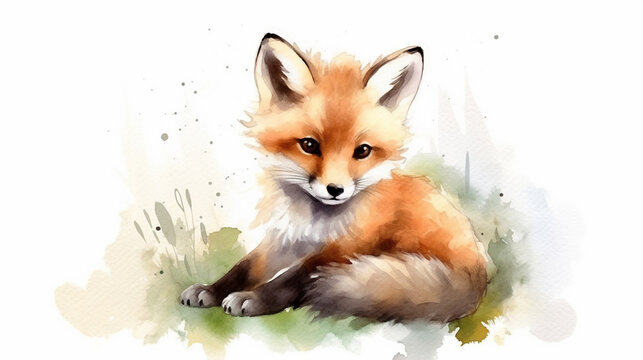 9 Drawings of Foxes  The Graphics Fairy