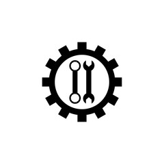 Mechanic Service Icon Design