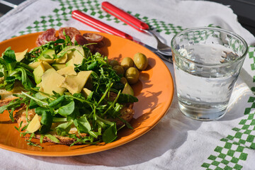 Ensalada aguacate