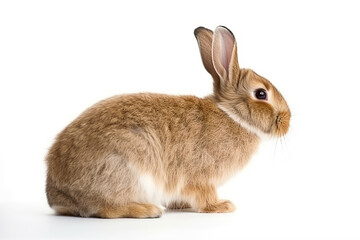 Obraz premium a rabbit on white background
