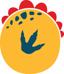 Dino Font Cute Alphabet Dinosaur Lowercase o