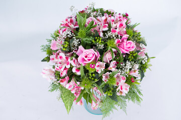 Many kinds of flowers that was photographed clearly