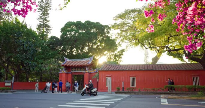 Confucius Temple Cultural Park in Tainan of Taiwan